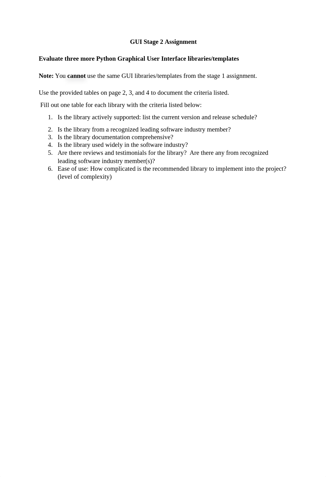 GUI Library Evalution - Stage 2.docx_dyo6dmvhg0l_page1