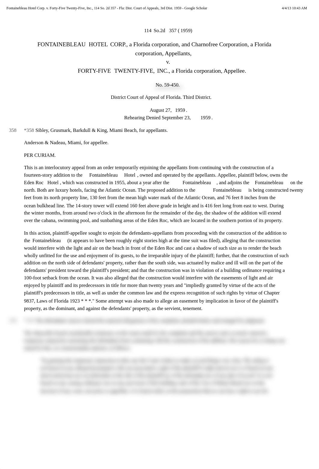 Fontaineblueau Hotel Corp, 114 So.2d 357 (Fla.App. 1959).pdf_dyo85e13icw_page1