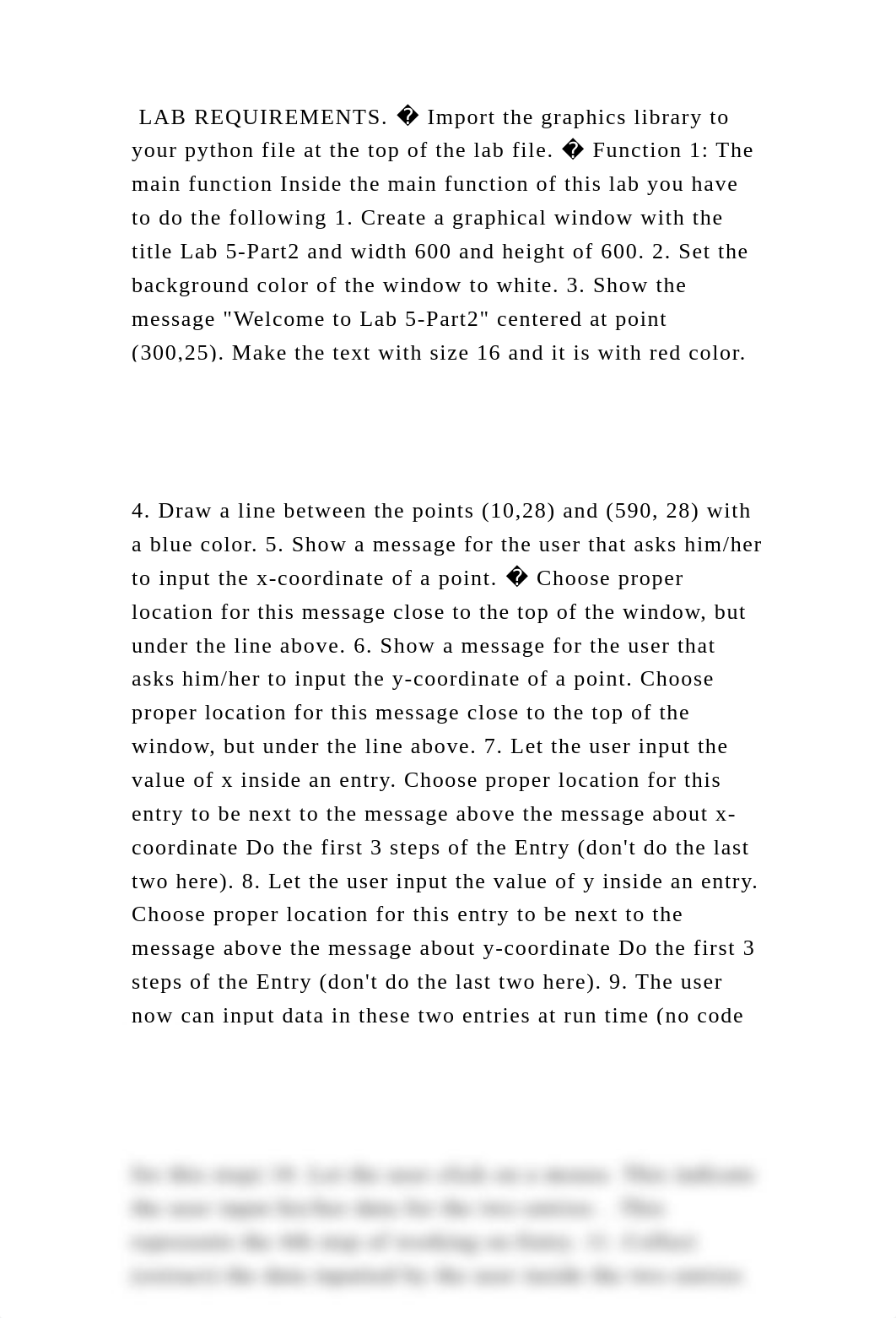 LAB REQUIREMENTS. � Import the graphics library to your python file a.docx_dyod1duxae3_page2