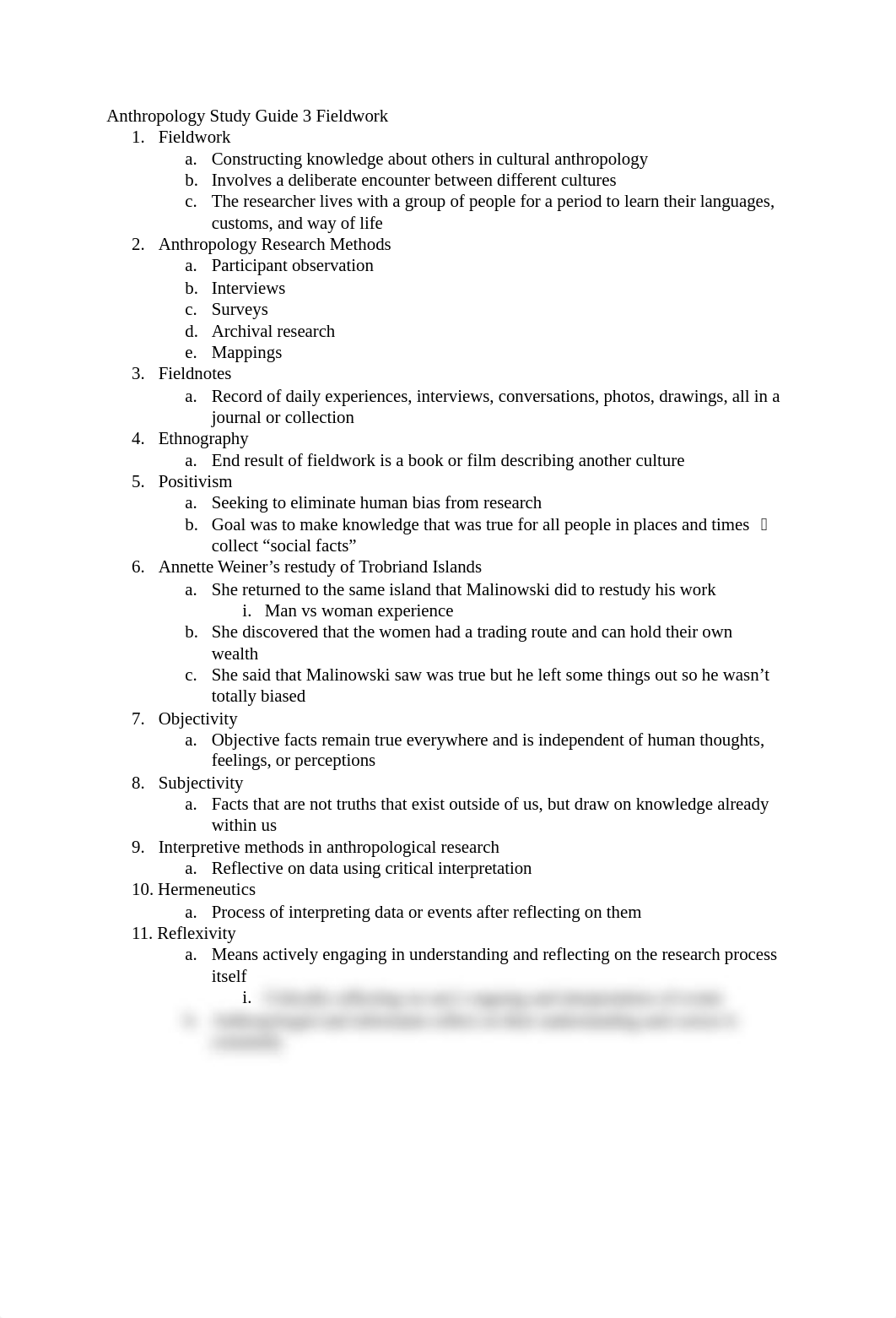 Anthropology Study Guide 3 Fieldwork.docx_dyohrmi2pog_page1