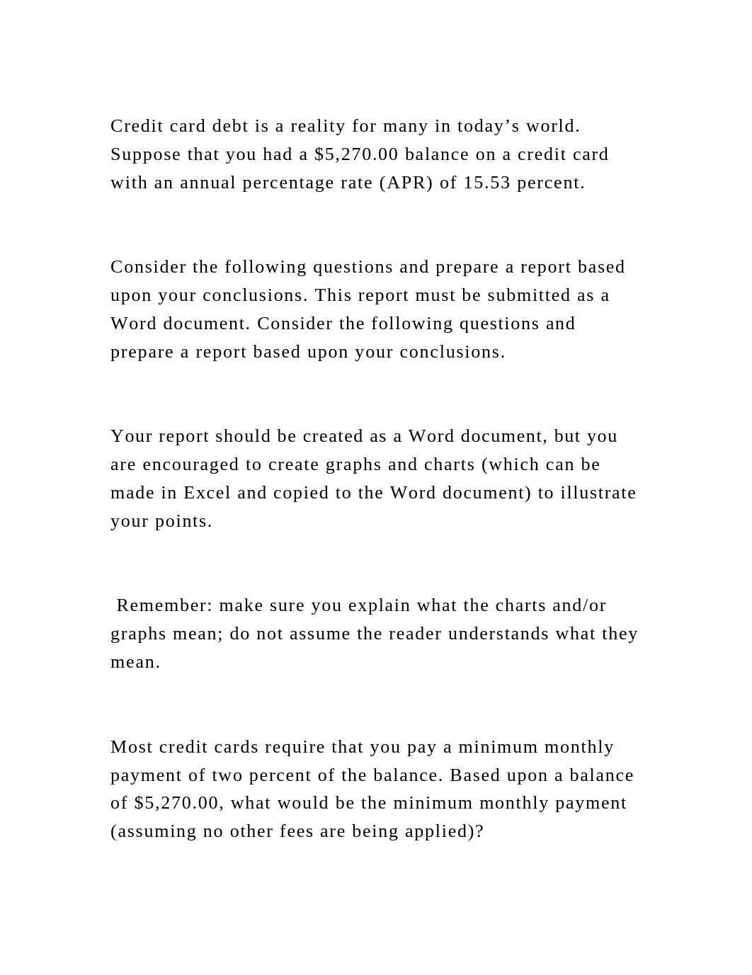 Credit card debt is a reality for many in today's world. Suppose tha.docx_dyoju2x8coc_page2