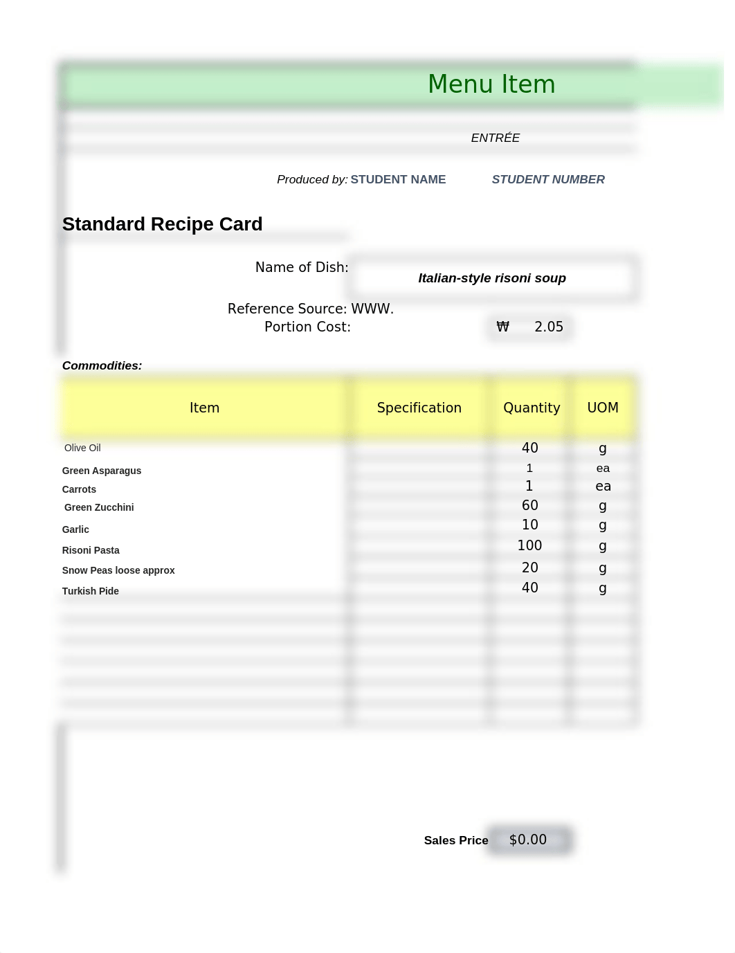 SITHKOP004-ASSESSMENT 3 STANDARD RECIPE.xlsx_dyoo0f7pz6n_page1