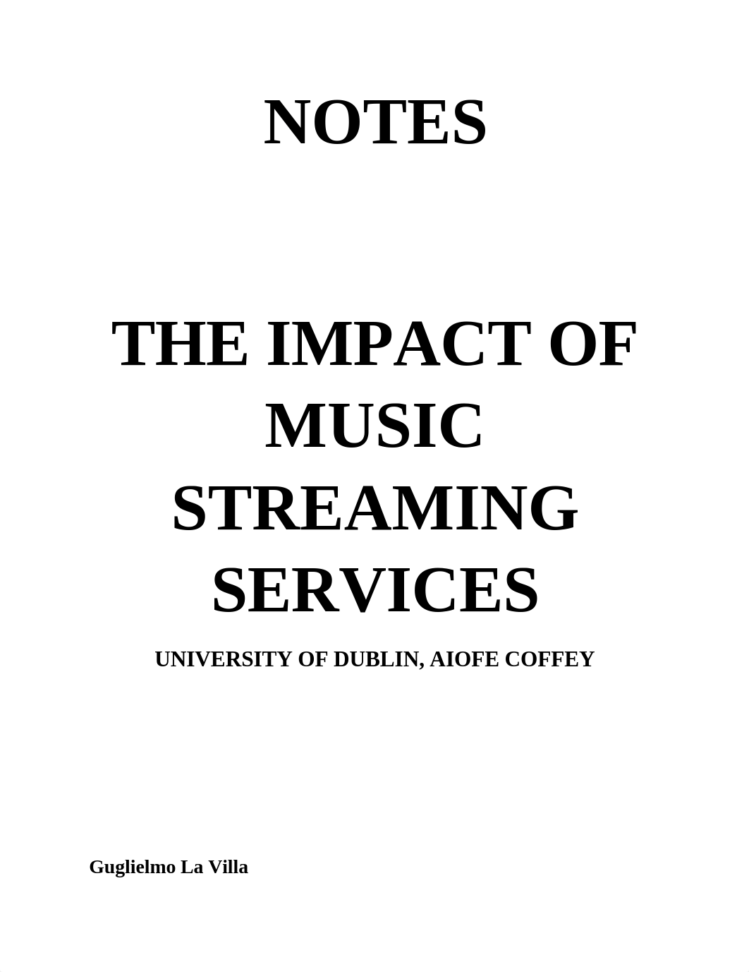 NOTES ON THE IMPACT OF MUSIC STREAMING SERVICES ON THE INDUSTRY.docx_dypovmfkj0y_page1