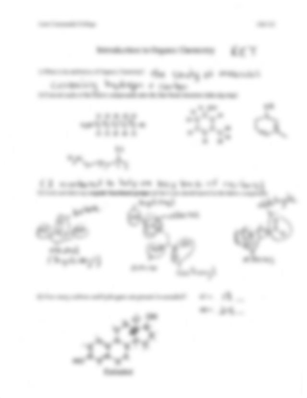 Intro to Organic Chemistry - KEY.pdf_dypq8v004pd_page1