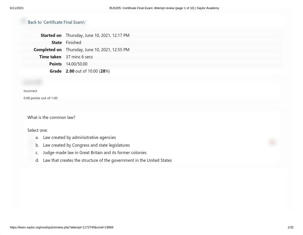 BUS205_ Certificate Final Exam2_ Attempt review (page 1 to 50) _ Saylor Academy.pdf_dyptx9btwa3_page1