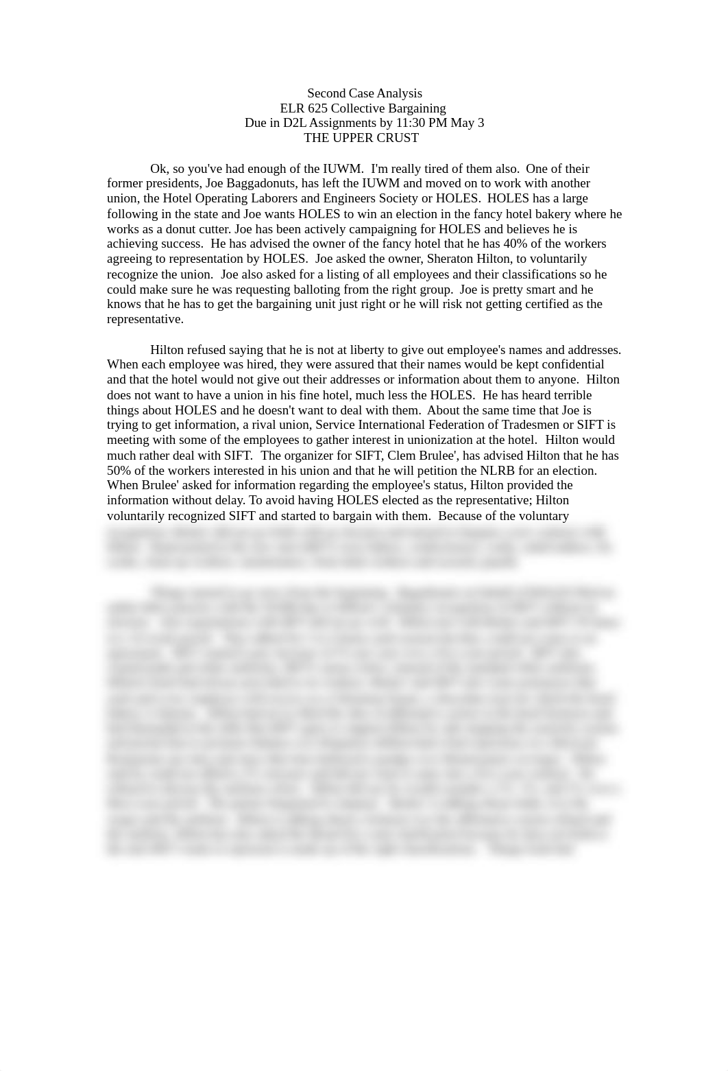 Second Case Analysis - ELR 625 - Uppercrust - Spring 2020.docx_dypzb85nemi_page1