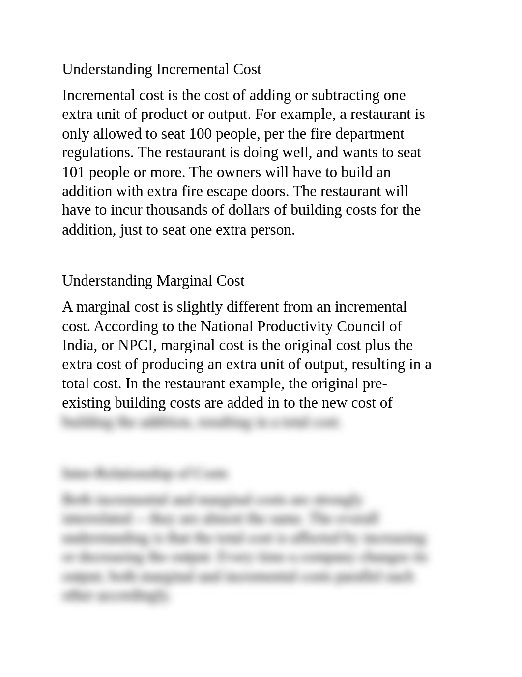 Understanding Incremental Cost doc_dyq7jqexdmb_page1