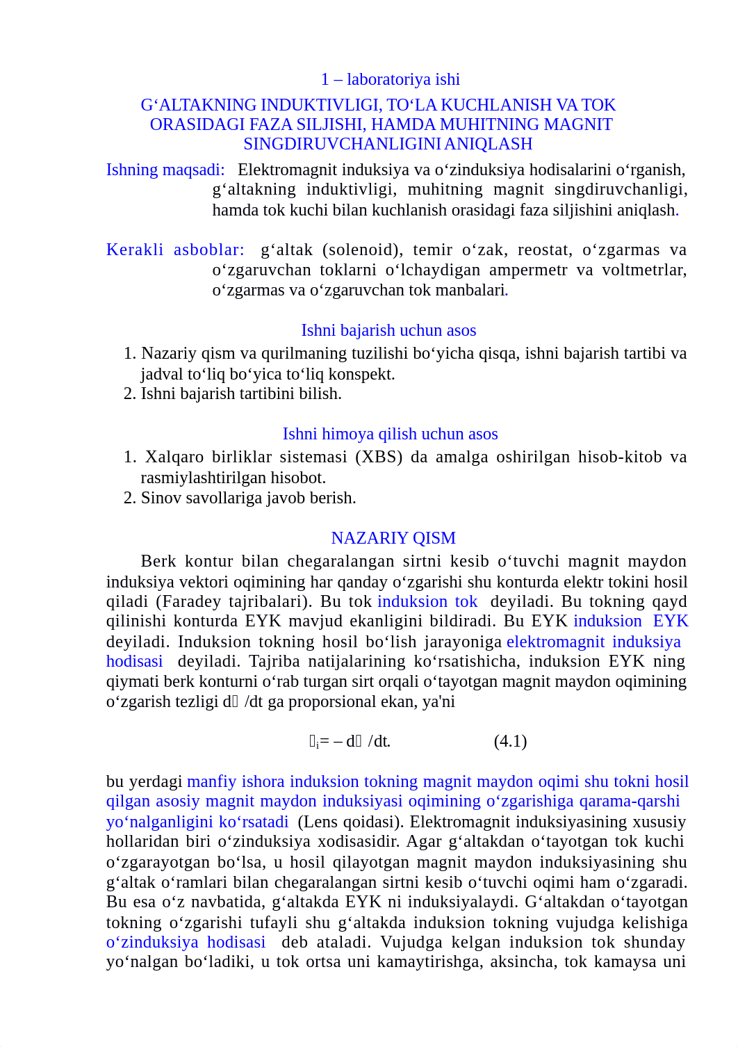 1-laboratoriya. G'altakning induktivligini aniqlash.docx_dyqchw8w5s8_page1