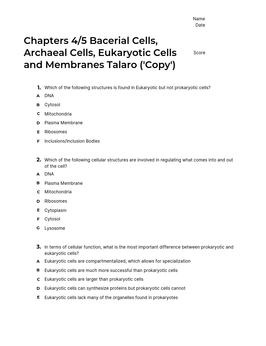 Quiz_Chapters 45 Bacerial Cells Archaeal Cells Eukaryotic Cells and Membranes Talaro (Copy).pdf_dyqe66bxvo3_page1