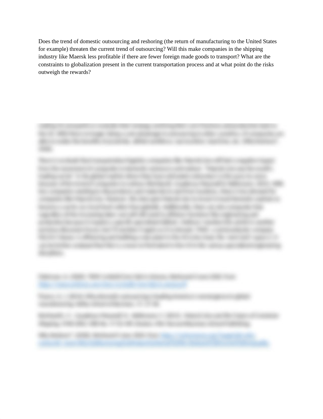 Week 4 Discussion - Outsourcing and Transportation_2.docx_dyqhu6wel2h_page1