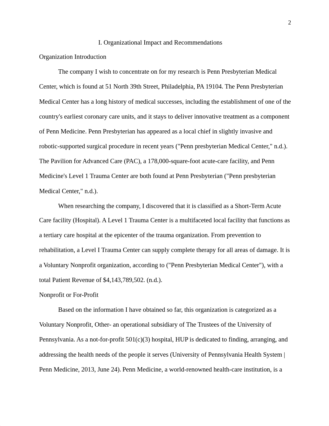 Jacqueline Harris_IHP 620_7-2 Final Project Milestone Three Organizational Analysis.docx_dyr0adp9xal_page2