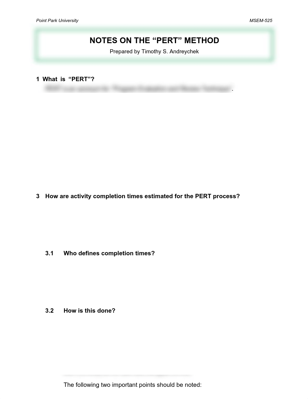 Notes on the PERT Method - 2018.pdf_dyr6v8uaaxb_page1