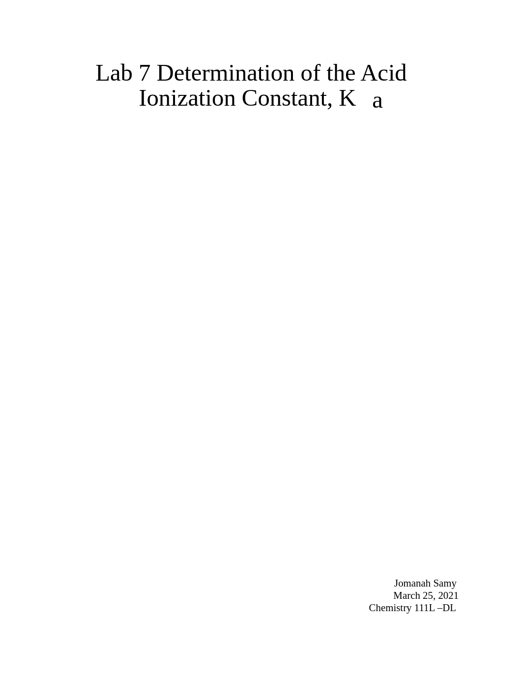 Lab 7 Determination of the Acid Ionization Constant, Ka.pdf_dyrghiyh00n_page1