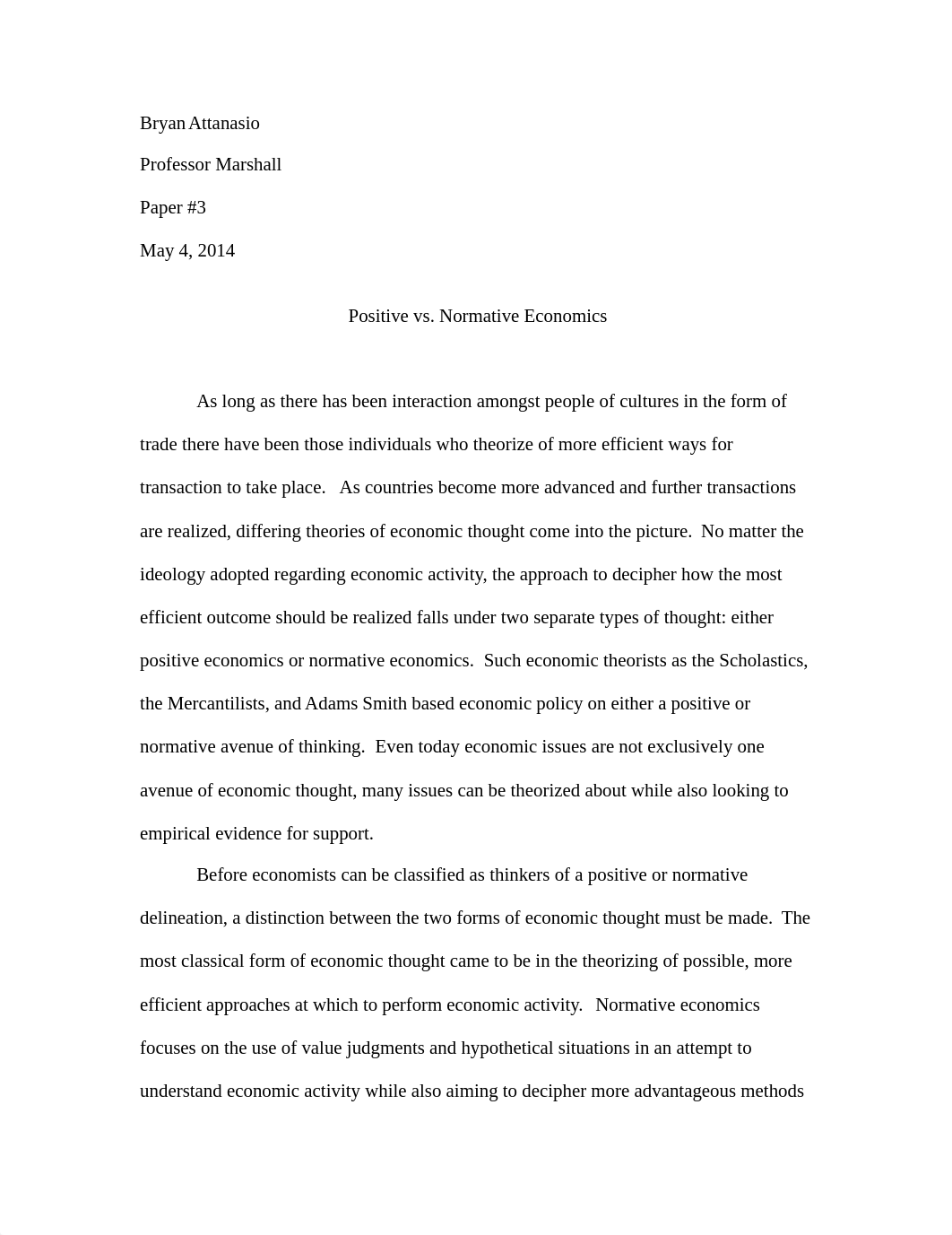 Positive vs Normative Economics Essay_dyrmtaul21b_page1