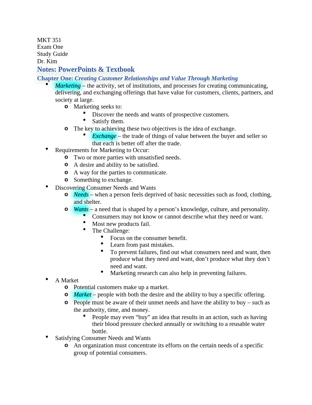 Study Guide - Exam One.docx_dys3pdqb1aj_page1