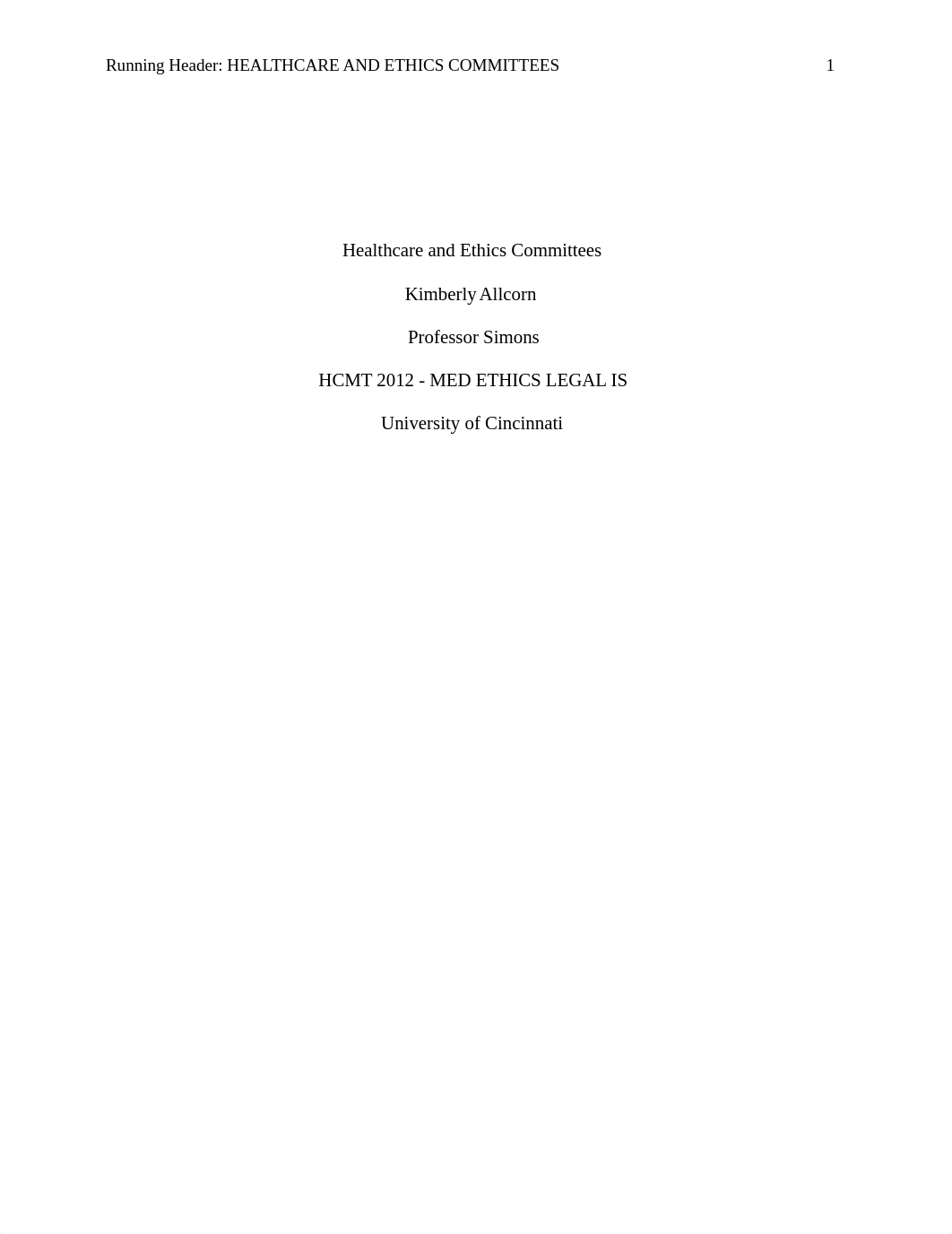 Healthcare and Ethics Committees Final Draft.docx_dys4zzg0k6r_page1