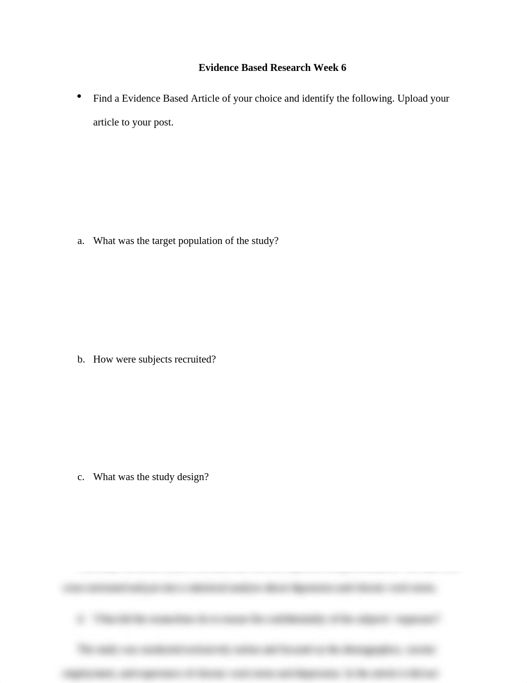 Evidence Based Research Week 6.docx_dyseivlwhnf_page1