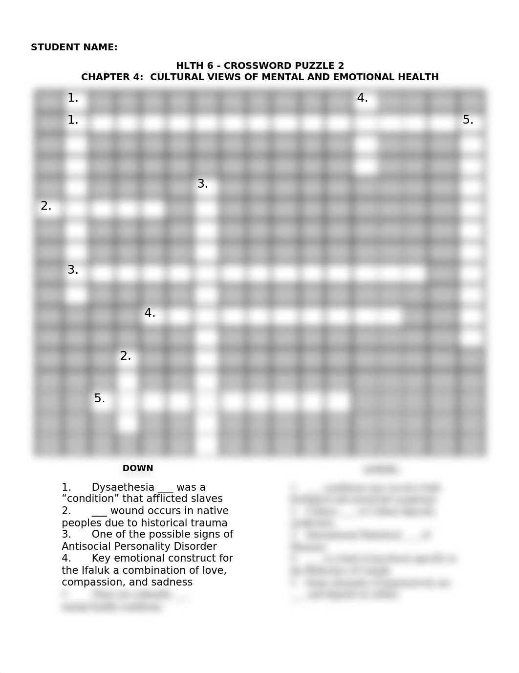 Blank HLTH 6 Crossword 2 Spg18.rtf_dysn18hq5rv_page1