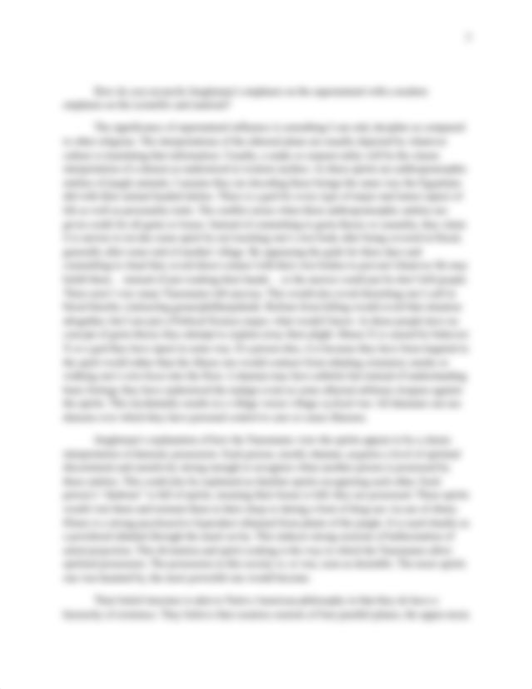 Religion and World View Integration Paper Cultural Anthropology Zach Porter.docx_dysqg7hr78v_page3