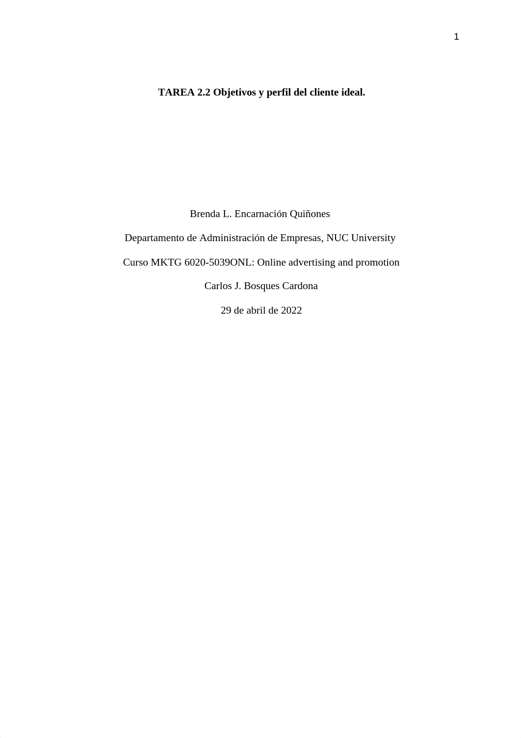 2.2 _ Tarea_ Objetivos y perfil de cliente ideal - MKTG 6020.docx_dysrsp02ixe_page1