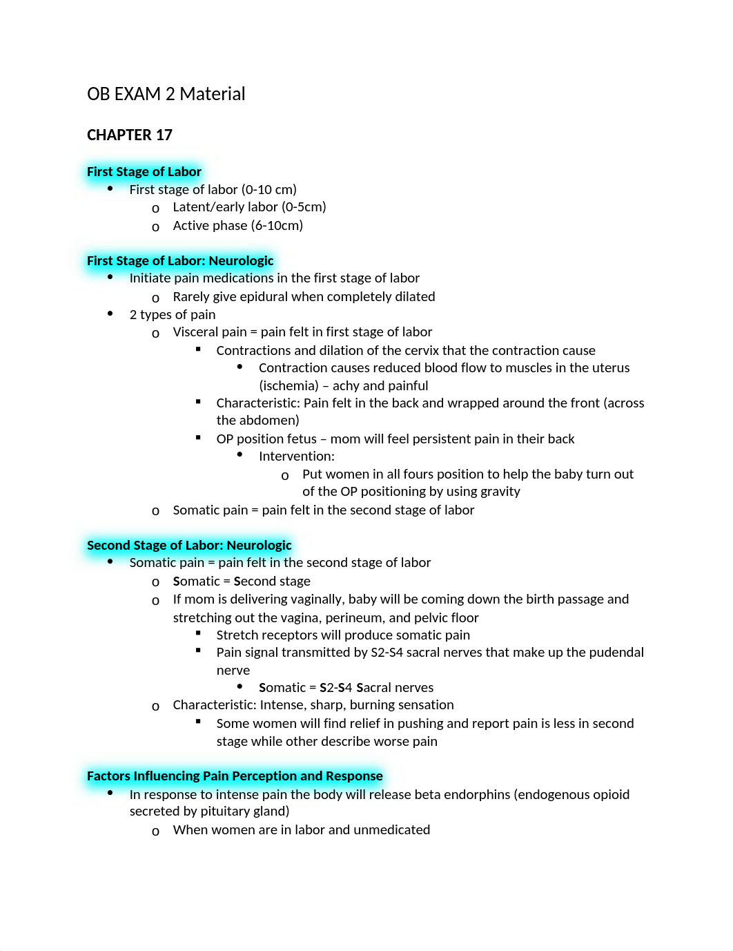 OB EXAM 2 Study Guide .docx_dyt2k7yp4ed_page1