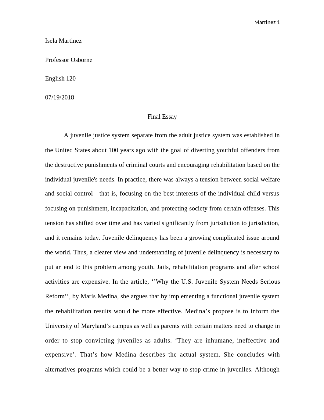 Final essay English 120 Isela Martinez 1.docx_dyt2qn7h3vi_page1