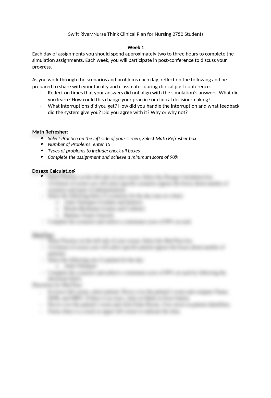 Clinical Plan for Nursing 2750 Students Week 1 (1).docx_dytjx9px3wk_page1