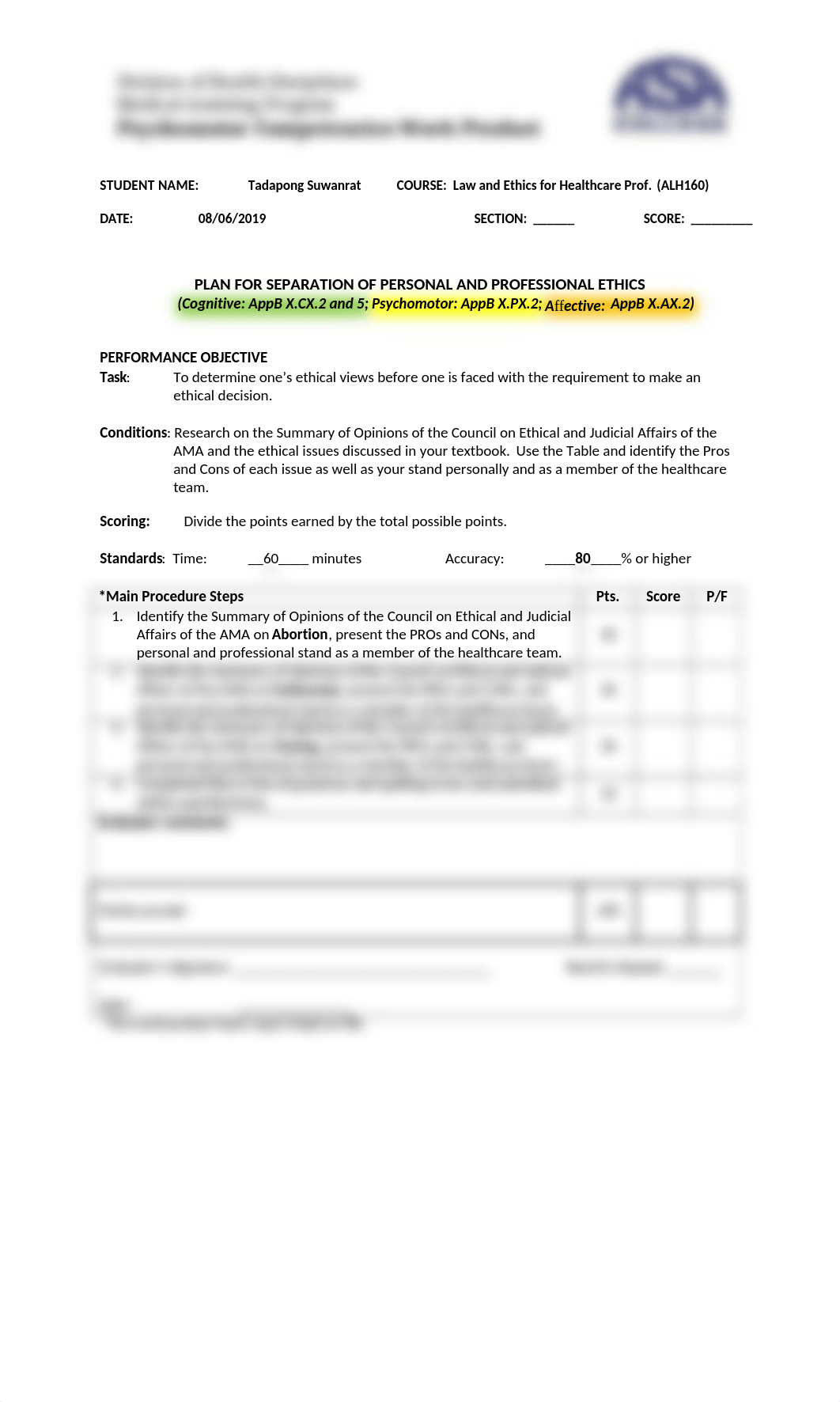 Plan for Separation of Personal and Professional Ethics.docx_dytp41i514l_page1