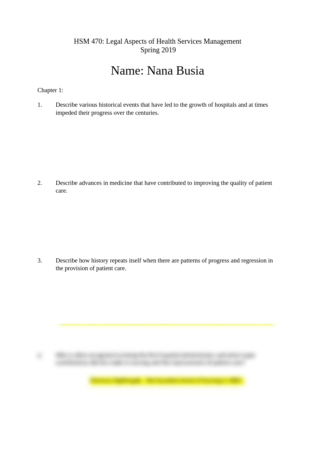 HSM 470 Chapter Review Questions  - Exam 1 Spring 2019docx (1).docx_dytt0ytfsjo_page1