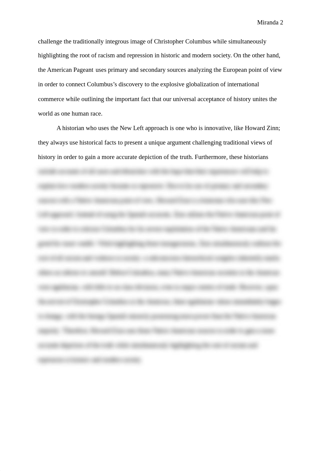 SUMMER WORK: Howard Zinn's Thoughtful Argument of Traditional American History_dyu7doh6m97_page2