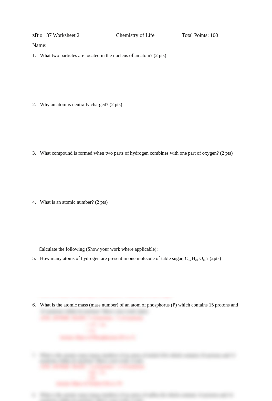 BIO 137 MODULE 1, WORKSHEET 2. CHEMISTRY OF LIFE.docx_dyuadmmijqz_page1