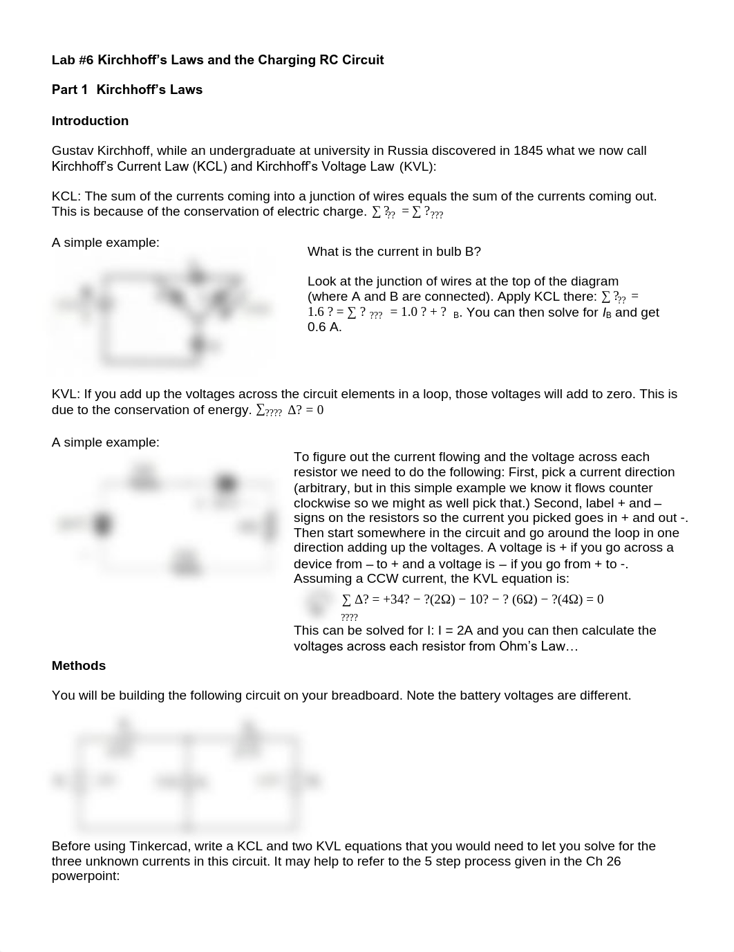 Tuan_Vo_Lab #6 Kirchhoff's Laws and the Charging RC Circuit.pdf_dyuffi2fxrq_page1