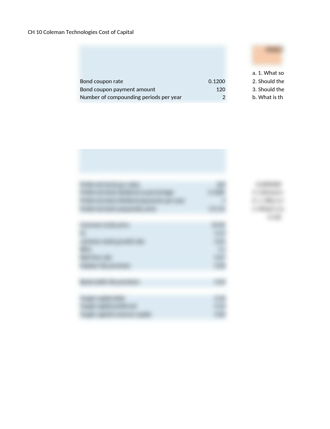 Coleman Cost of Capital Integrated Case - STUDENT TEMPLATE.xlsx_dyuvvh7vqqc_page1