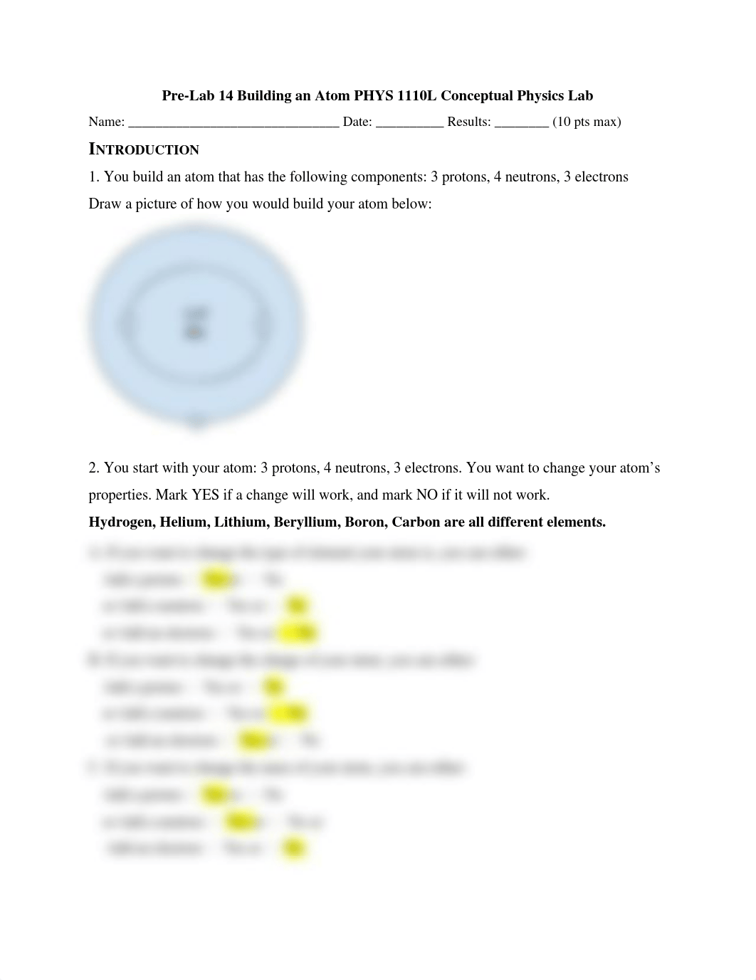 Hannah Bevis Pre-Lab 14 -- BUILDING AN ATOM.pdf_dyv1w6j9jyl_page1