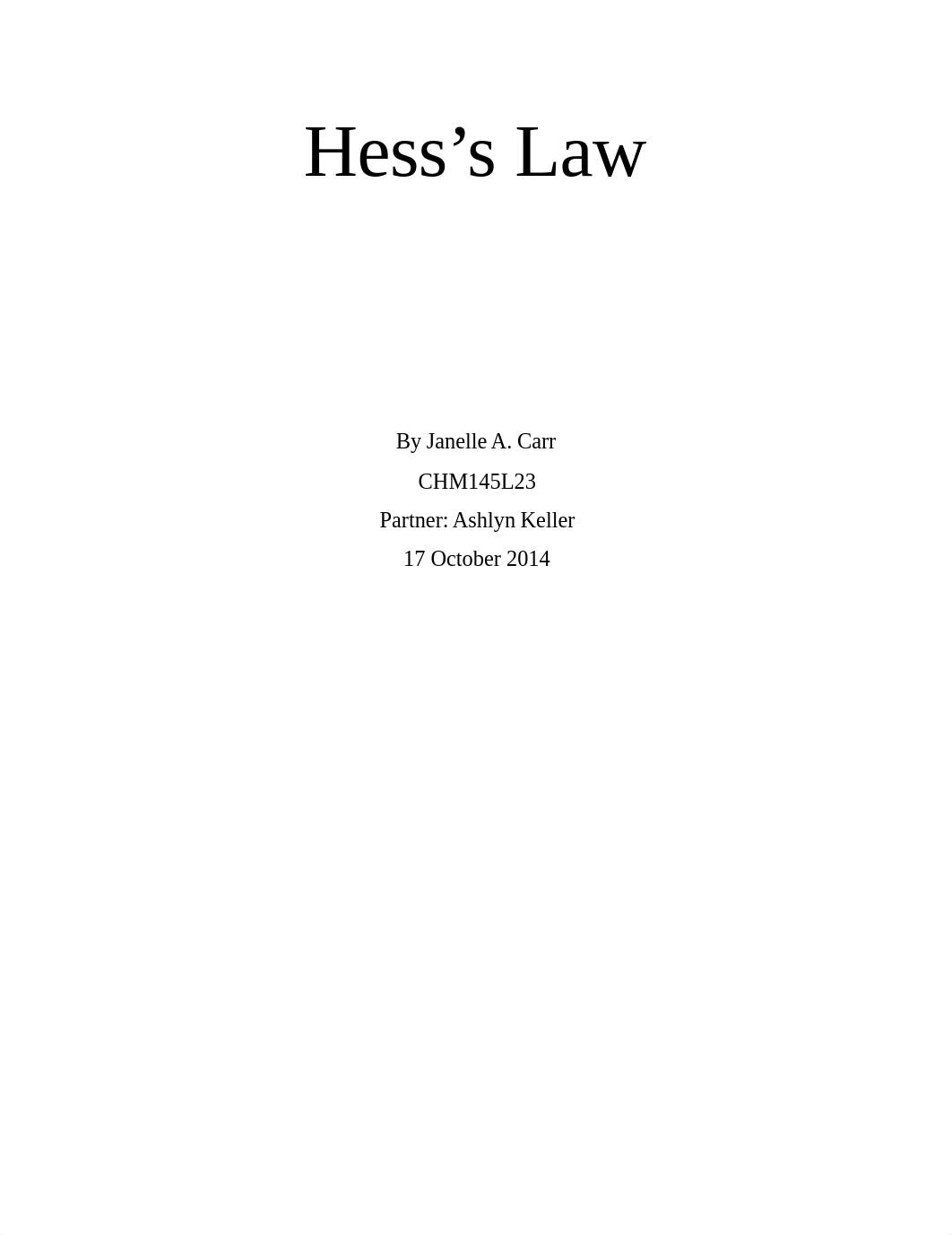 Hess's Law Lab Report_dyvbm7db4x3_page1