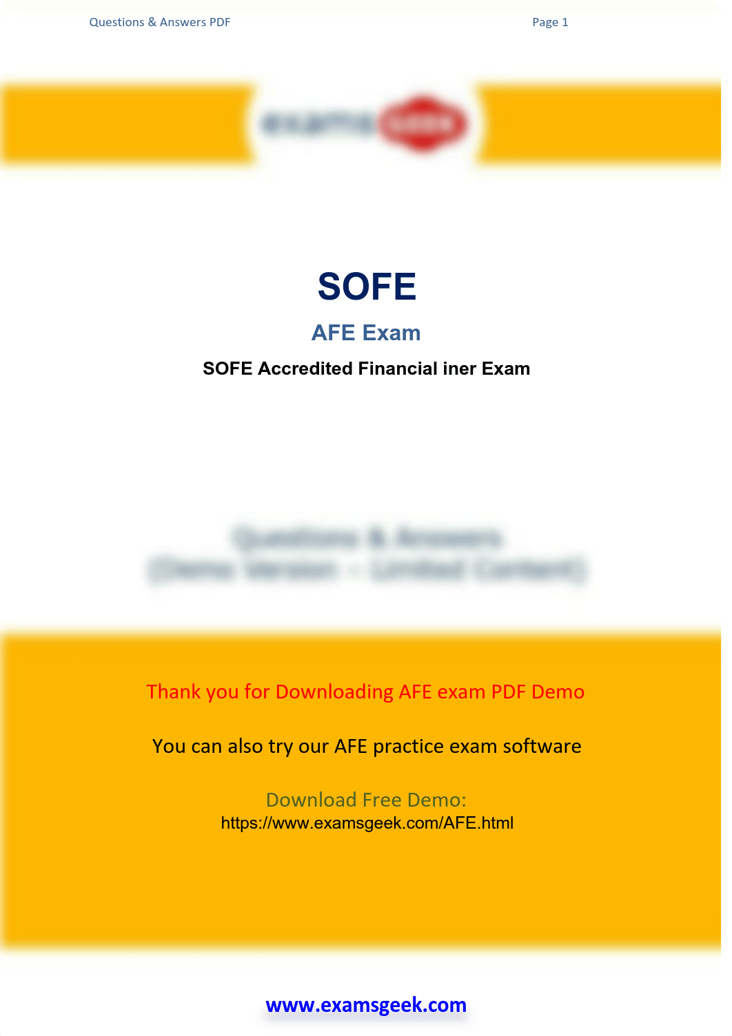 SOFE AFE Exam Questions Are Out - Download And Prepare_dyvc4ms7grb_page1