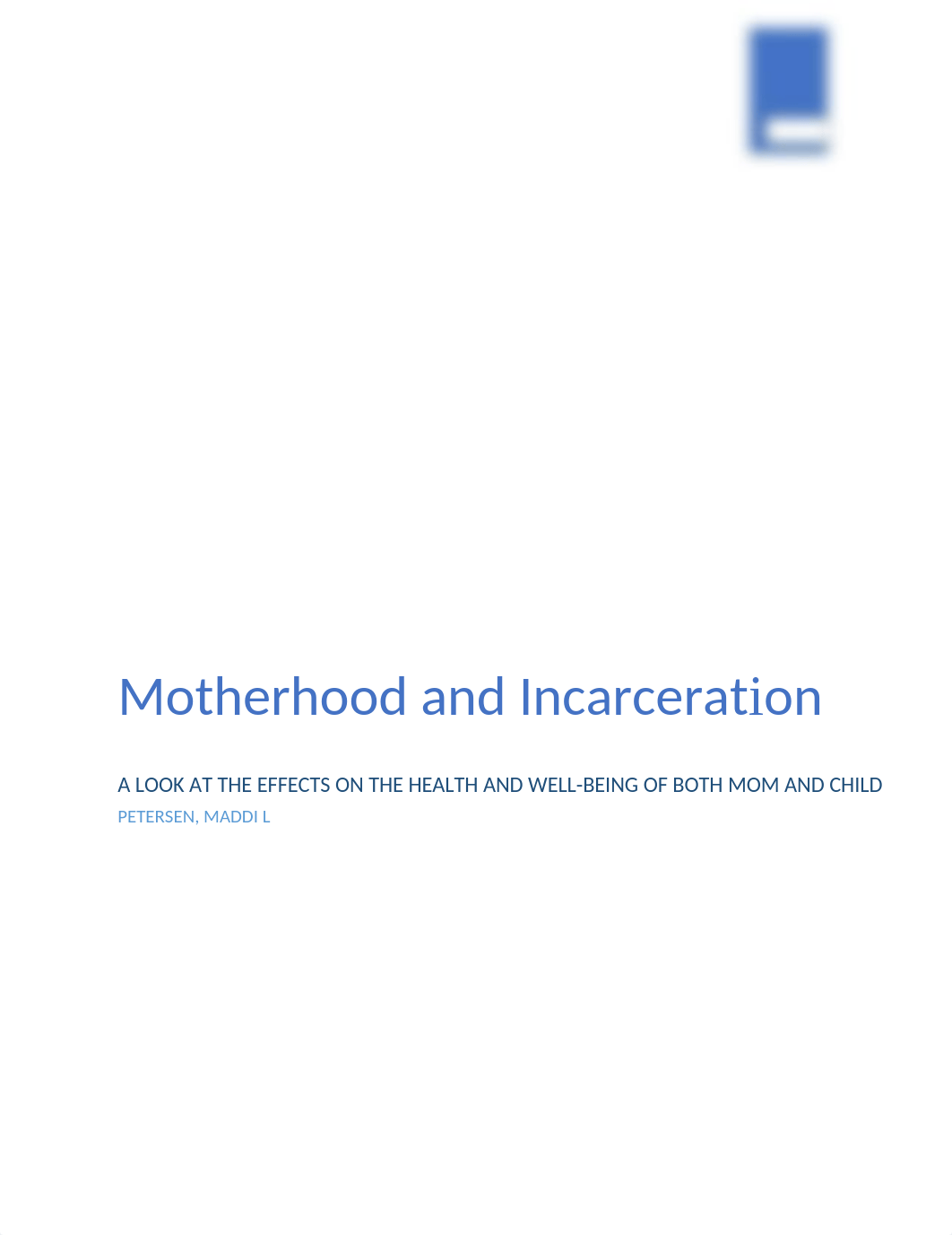 Motherhood and Incarceration.docx_dyvhalgn0d4_page1