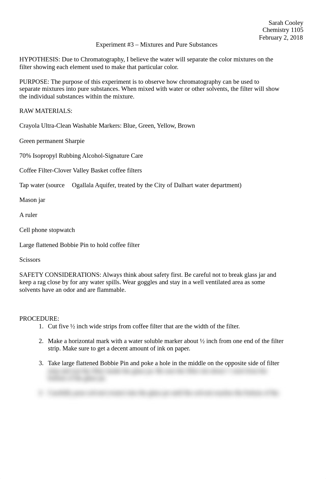 CHEM 1402-Experiment #3 Mixtures and Pure Substances.doc_dyvkw7rv2dp_page1