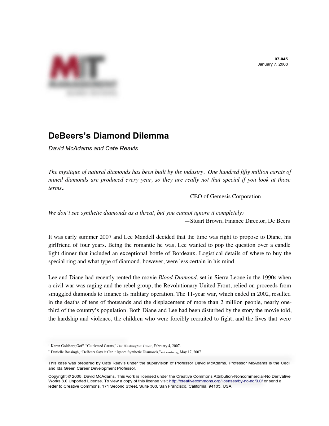 DeBeers Diamond Dilemma.pdf_dyvlxh6mqws_page1