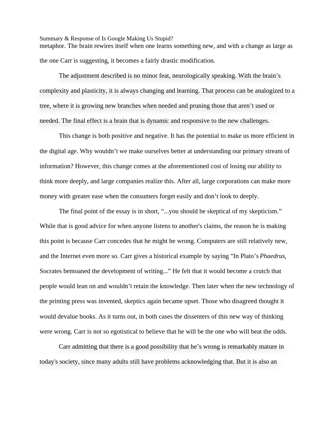 Summary & Response: Is Google Making Us Stupid?_dyvryybhx2y_page3