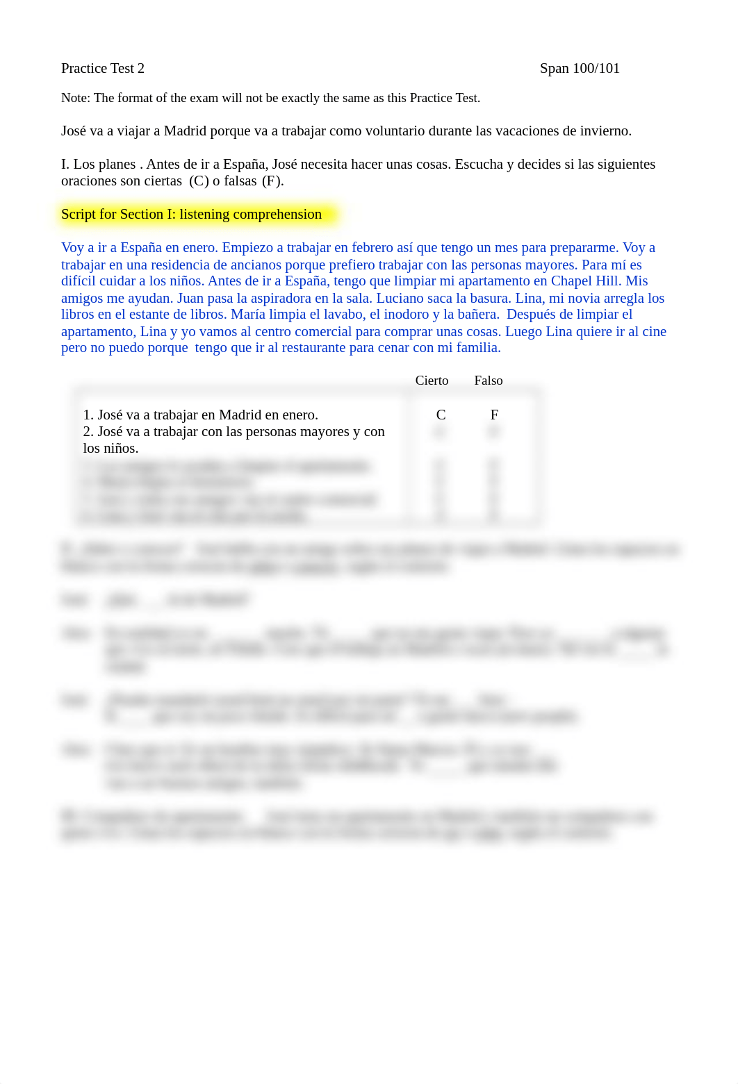 SPAN 100 practice exam 2.docx_dyvvyjogqmy_page1