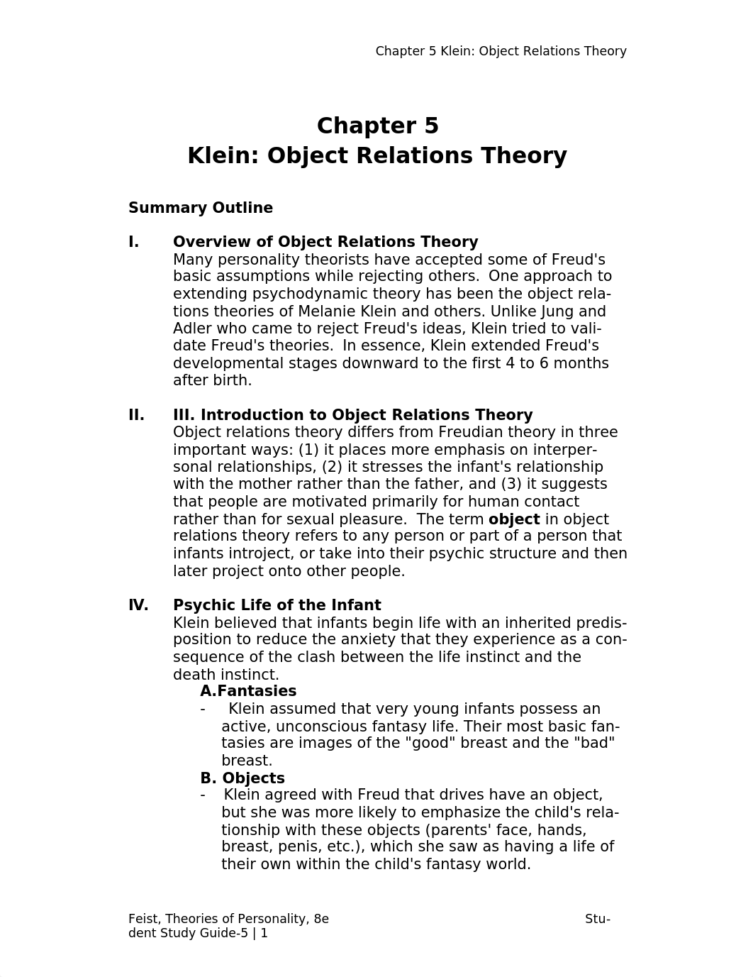 melanie klein studyguide*agu_dyw56383uo5_page1