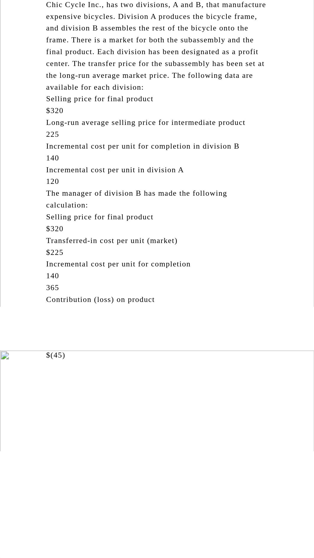 Chic Cycle Inc., has two divisions, A and B, that manufacture expens.docx_dyw9u6zog3c_page2