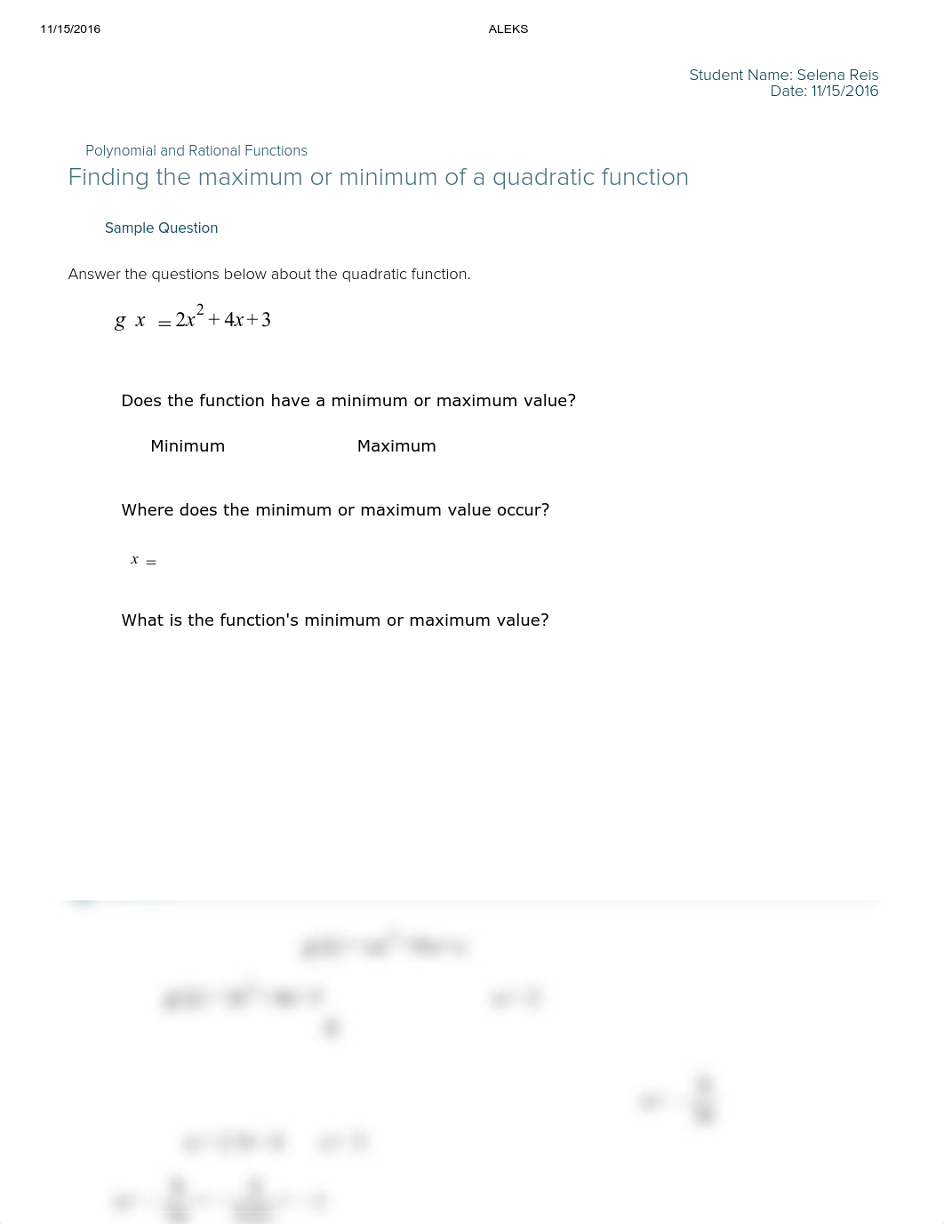 homework 10 Finding the maximum or minimum of a quadratic function_dywdznjjs0b_page1