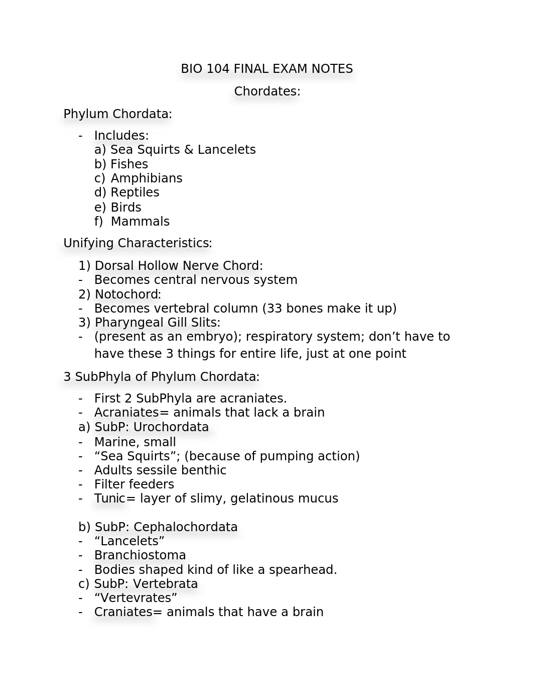 BIO 104 FINAL EXAM NOTES.docx_dywnayzjhfn_page1