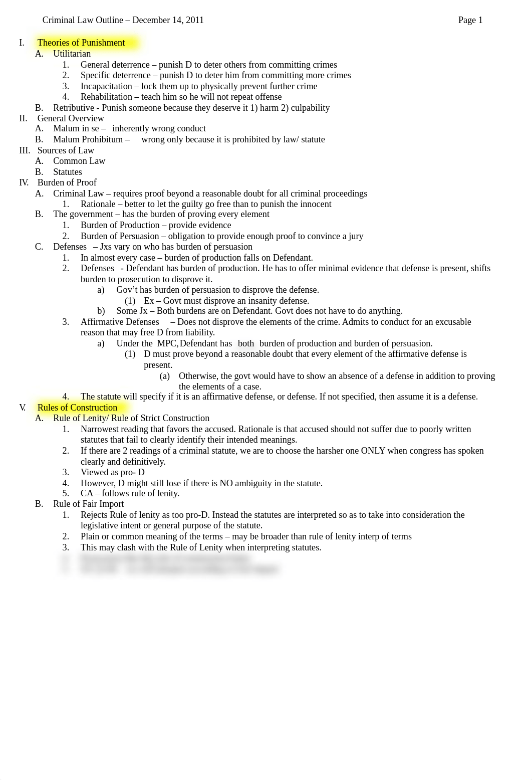 Cohen Criminal Law Outline Fall 2014_dywomgs23ef_page1