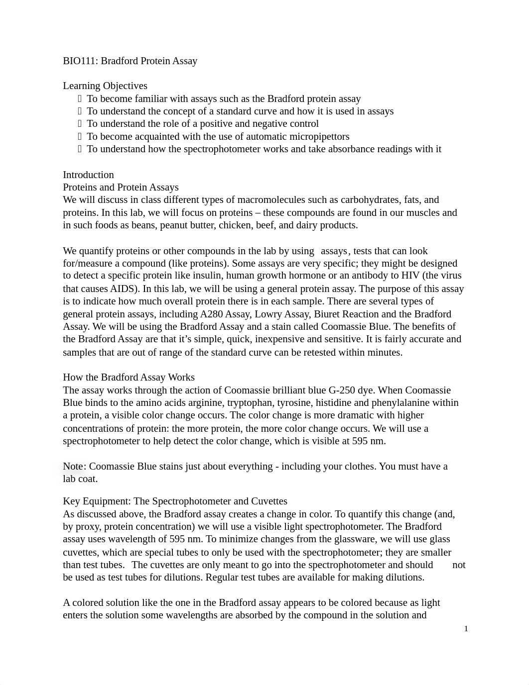 BIO111 Lab 2 Bradford Protein Assay_050418.docx_dyx30c99sb8_page1