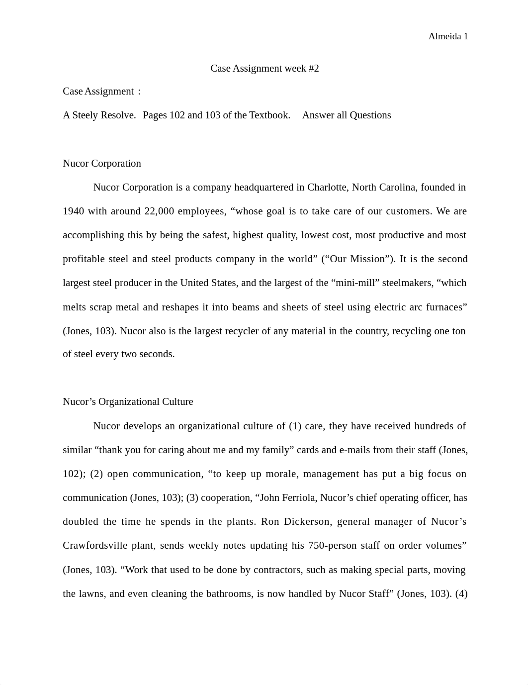 Case Assignment BCORE 370 - Nucor Corporation_dyx7a87hx4o_page1