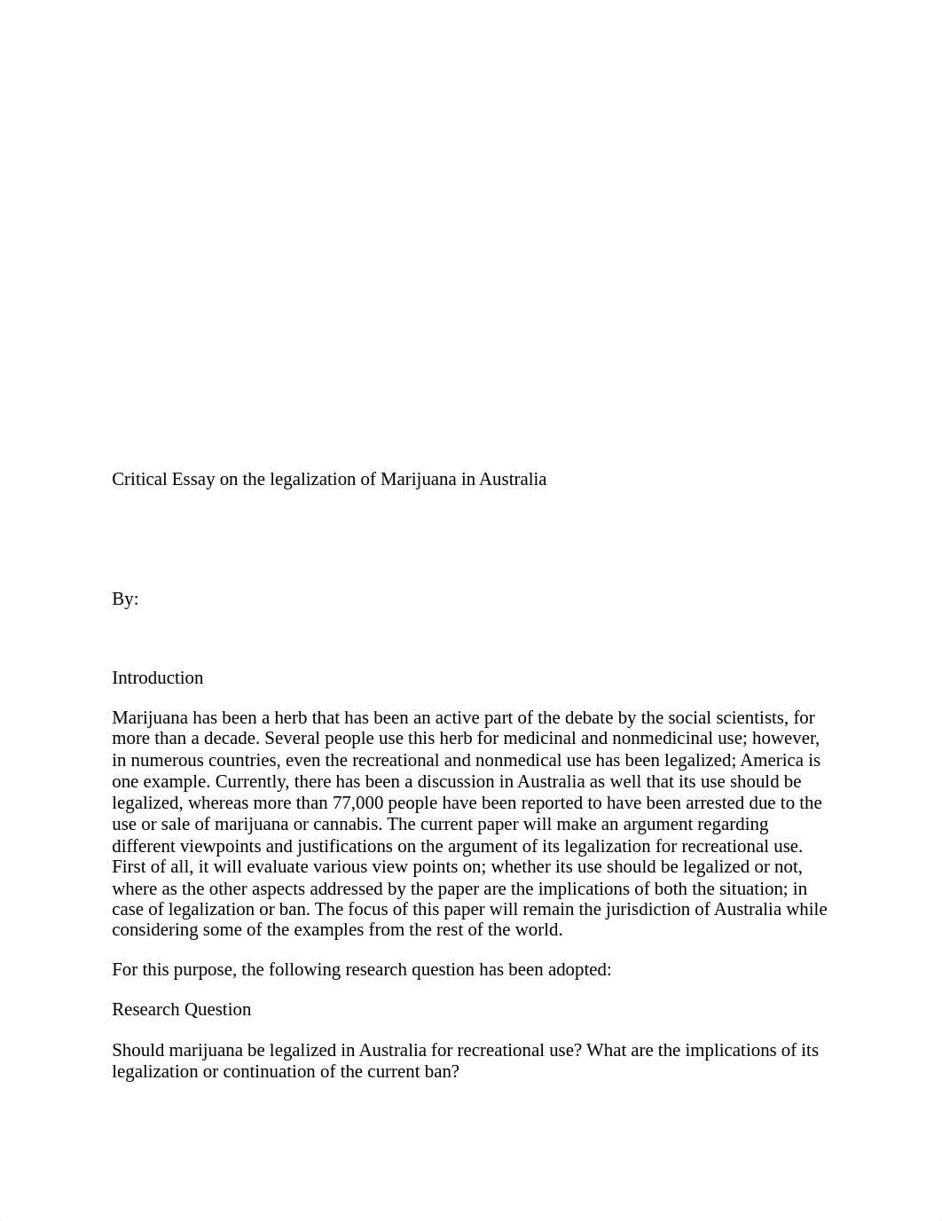 Critical Essay on legalization of Marijuana in Australia.edited.docx_dyxdz4yvlv4_page1