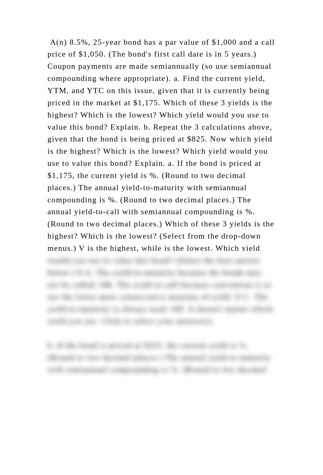 A(n) 8.5, 25-year bond has a par value of $1,000 and a call price of.docx_dyxm1go6am8_page2